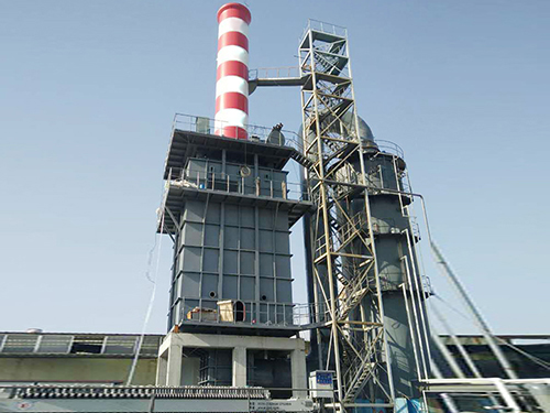 甘肃省砖厂窑炉湿电除尘器1